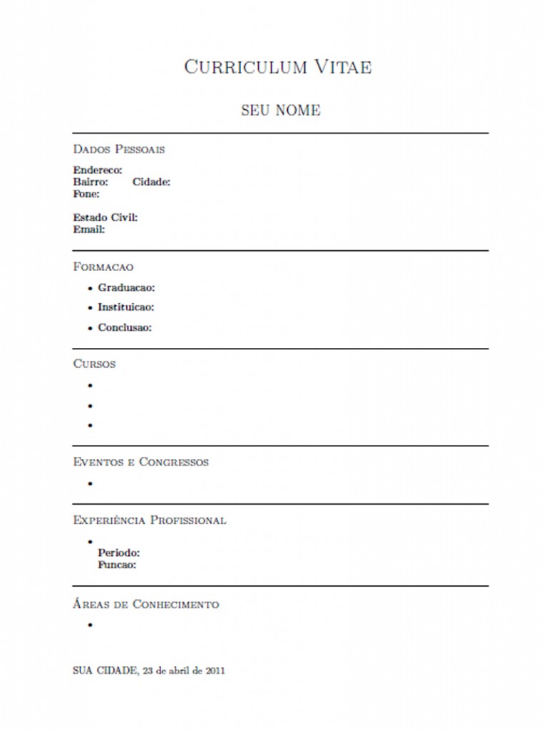 Currículo online picture